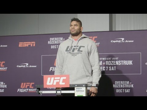 UFC Washington DC: Weigh-in