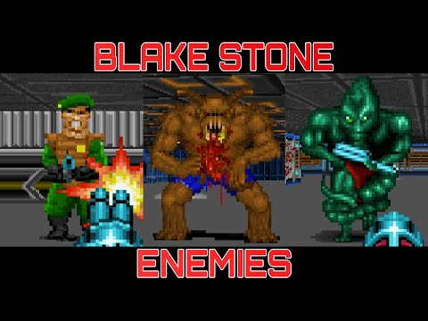 All Bosses and Enemies of Blake Stone