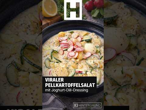 Viraler Pellkartoffelsalat mit Joghurt-Dill-Dressing🥒🤤
