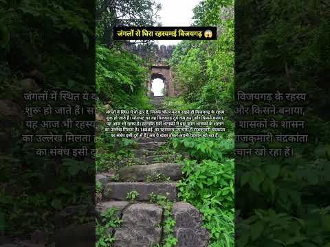 जंगलों में छुपा रहस्यमई द्वार Vijaygarh Fort #facts #history #heritage
