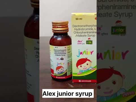 Alex junior dry cough syrup! uses and side effect! #medicaleducation #cold #syrup #alex #trending