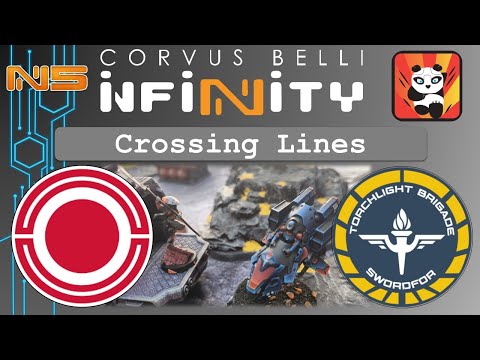 Fast Panda Gaming: Infinity Battle Report - Crossing Lines (Torchlight Brigade vs JSA)