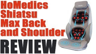 HoMedics Shiatsu Max Back and Shoulder Massager Review 2021
