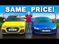 £30k Audi R8 v £30k Audi A1: Old vs New