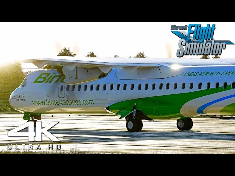 ULTRA Real 4K | ATR 72-600 Full Flight | Madeira Airport ✈ Porto Santo Airport | A MSFS Experience