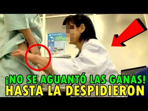 Enfermera no aguanto las ganas cuando se bajo los pantalones el paciente , lo que paso después Video