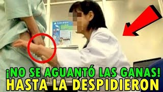 Enfermera no aguanto las ganas cuando se bajo los pantalones el paciente , lo que paso después