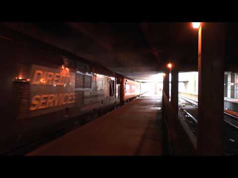 37425 1Q75 Inverness to Inverness departs Aberdeen with mega canopy THRASH