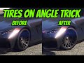 GTA 5 How To Keep Your Wheels Turned When You Get Out Old Trick But Still Awesome