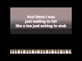 Just About Glad by Elvis Costello - with Lyrics