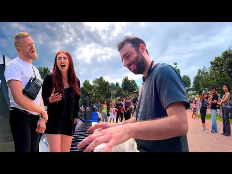 @scotthoying from Pentatonix performs EPIC version of Hallelujah with me!