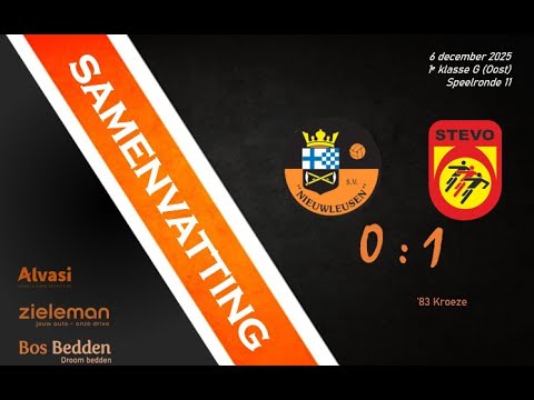 Samenvatting S.V. Nieuwleusen 1 - STEVO 1