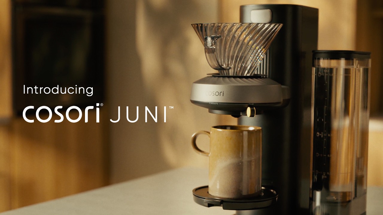 Juni: The Automated Pour-Over Coffee Machine That Learns Your Taste - YouTube