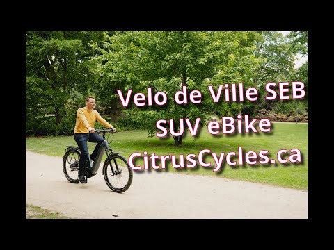 Velo de Ville SEB 890 & SEB 990 Enviolo SUV eBIke Preview: made in Germany, Bosch Smart System