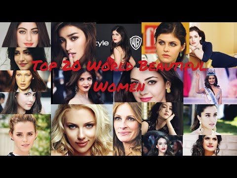 Top 20 World Beautiful Women ❤️ Most Beautiful Lady In 💥World // 20 Beautiful Women In World List🥰