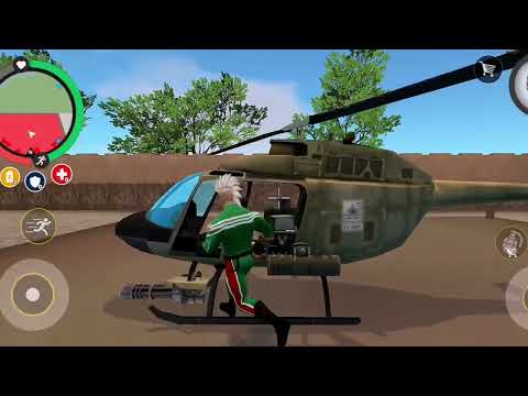 Helicopter Chori In Army||Rope Hero Vice Town|| 😨