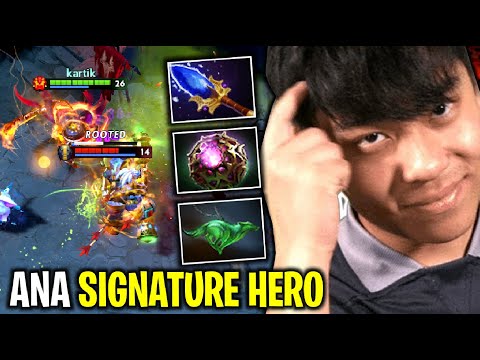 ANA SIGNATURE HERO..!! Insane Ember Spirit Plays Fast Hand by Ana 7.27 | Dota 2