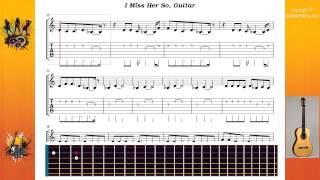 I Miss Her So - Blink 182 - Guitar
