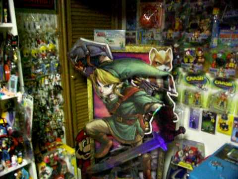 Video Game Memorabilia Museum toy and figure Collection - largest in the world! Mario, Zelda