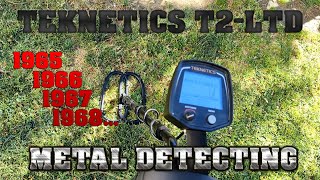 Metal Detecting: Teknetics T2 LTD - Park Hunt with New 12DD Coil