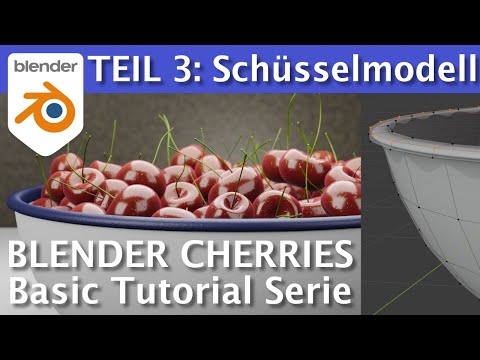 Blender 2.9 Anfänger Tutorial Serie - Teil 3: Schüsselmodell