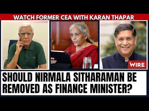 Should Nirmala Sitharaman be removed as Finance Minister?