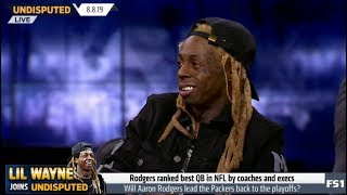 Lil Wayne SURPRISED Rodgers ranked best QB in NFL by coaches and execs | Undisputed