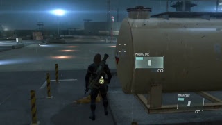 メタルギアソリッドV GZをプレイ中