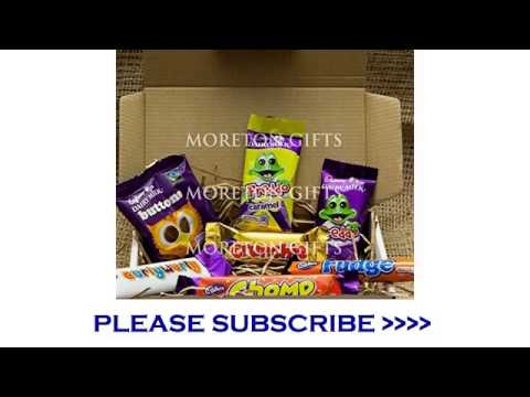 Cadbury Funsize Treat Box Buttons Freddo Bars Curly Wurly Chomp Fudge and Crunchie By Moreton Gifts