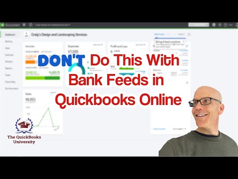DON'T Do This With Bank Feeds in Quickbooks Online