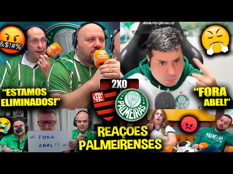 REAÇÕES dos PALMEIRENSES FURIOSOS com a DERROTA - FLAMENGO 2X0 PALMEIRAS [REACT COPA DO BRASIL 2024]
