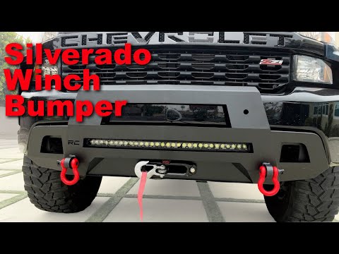Chevy Silverado Winch Bumper Install: Half Idiot's Guide