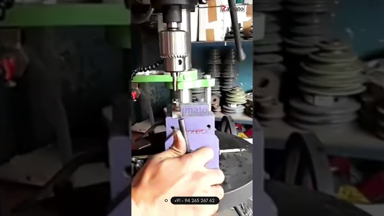 Dual Two Head Automatic Drilling And Tapping Machine