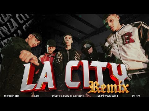 Por La City Remix - Emiliano Nahuel Ft Eliz,Nattanael,Sebiche,Lapi (Video Oficial) Prod. Gabeats