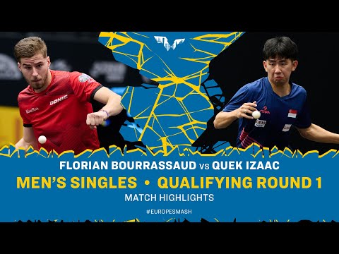 Florian Bourrassaud vs Quek Izaac | MS QR1 | #EuropeSmash 2025