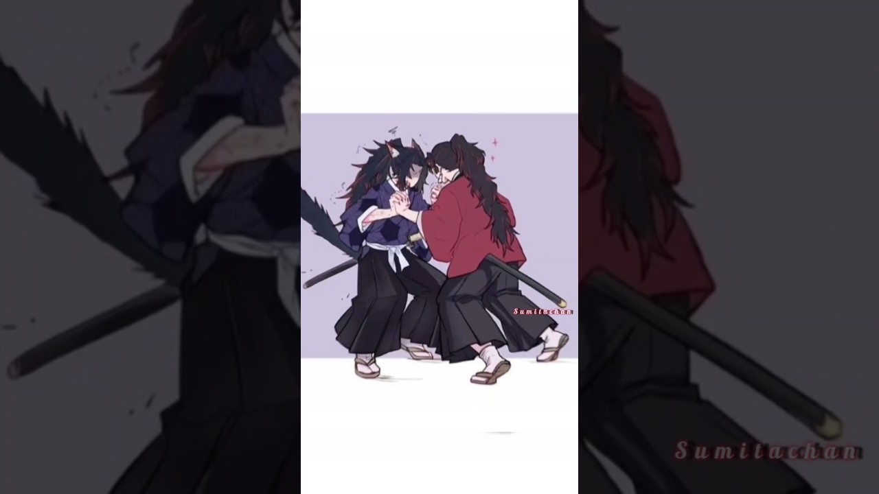 Twins brother's classic fight 👊😹❤️ #demonslayer #fun #cute #trendingshorts