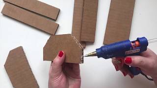 How to Make a Stunning DIY Chest from Cardboard and Paper