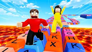 Download lagu Yuta Mio and Baby Celine Run Through Obstacles ASMR Keyboard Sounds | ROBLOX mp3