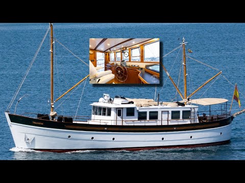 €550,000 LONG RANGE Explorer Yacht FOR SALE! | Fully Refitted M/Y 'Ferrara'