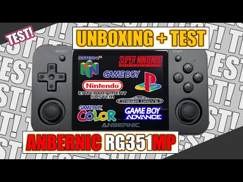 Anbernic RG351MP Review - Unboxing + Vergleich mit RG552 RG351V - BESTER Linux Handheld mit EmuELEC?