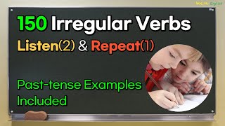 Download lagu 150 English irregular verbs practice: Past-tense examples included: 불규칙 동사 외우기, 예문 mp3