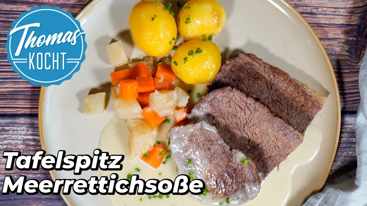 Tafelspitz mit Meerrettichsoße - Einfache Rezepte Tafelspitz mit Meerrettichsoße - Einfache Rezepte