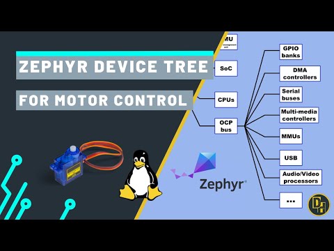 Zephyr Device Tree for Motor Control