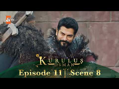 Kurulus Osman Urdu | Season 4 Episode 11 Scene 8 I Osman Sahab maiden mein!