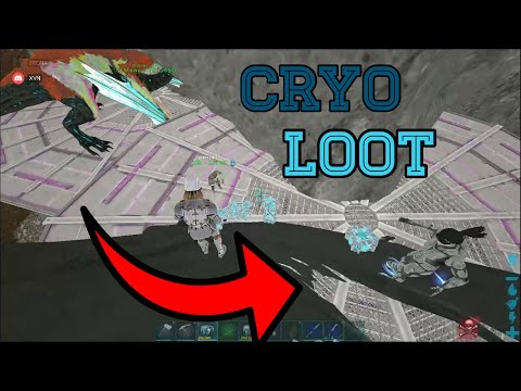 OP CRYOPOD LOOT FROM ALPHAS! [Ark Small Tribes ] #2