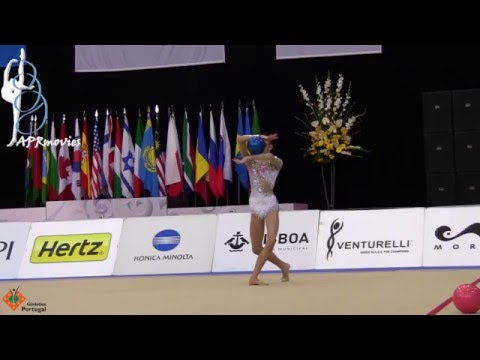 Madlen Radukanova - BUL - Bola (Ball) - Senior Final - IT Lisbon 2016