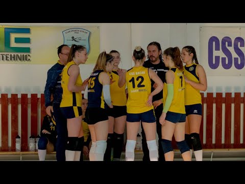 Campionatul național de junioare volei: CSȘ Bacău - CSS 1 Constanța