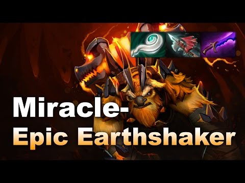 Miracle- Epic Earthshaker - US West Dota 2