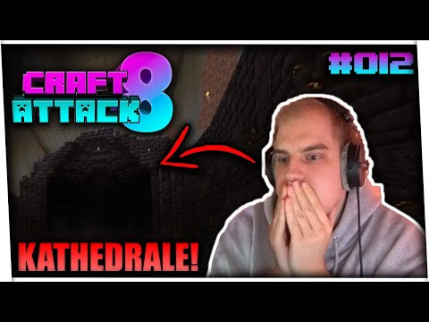 BAU der VAMPIR KATHEDRALE ⛪🦇 + DAS REAKTOR-BECKEN ☢️ | Craft Attack 8 #012 | NebelNiek - Highlights