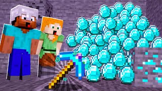 Mining Diamonds with Fortune Level 9999999 PICKAXE